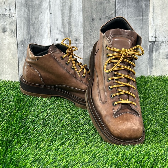 Men’s Kenneth Cole Shoes Leather Size 9 - Picture 1 of 10